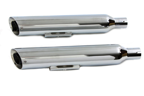 Wyatt Gatling Down Slash Slip-On Muffler Set. - V-Twin Mfg.