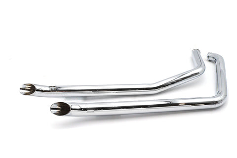 Exhaust Drag Pipe Set Goose - V-Twin Mfg.