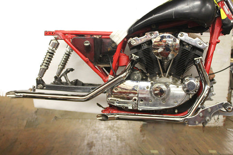 Wyatt Gatling Exhaust Drag Pipe Set Goose - V-Twin Mfg.