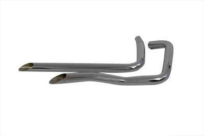 Side Valve W/G Exhaust Drag Pipe Set - V-Twin Mfg.