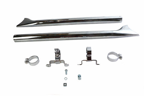 Wyatt Gatling Straight Fishtail Kit - V-Twin Mfg.
