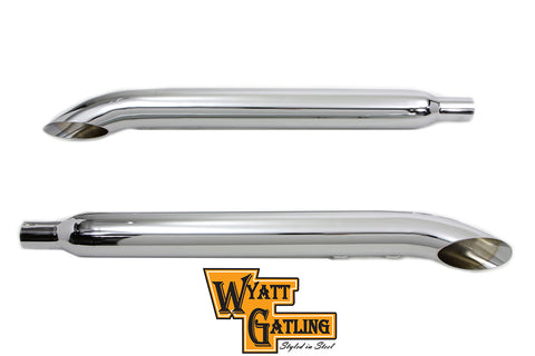 Wyatt Gatling Turn Out Muffler Set - V-Twin Mfg.