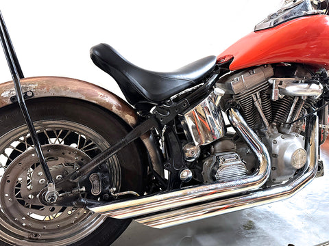 Wyatt Gatling Exhaust Drag Pipe Set Down Slash Shorty - V-Twin Mfg.