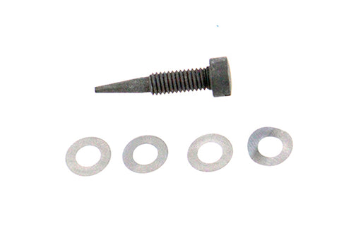 Chain Oiler Adjuster Screw Kit Parkerized - V-Twin Mfg.