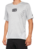 100% Airmatic Mesh Jersey - Short-Sleeve - Gray - Large 40016-00007