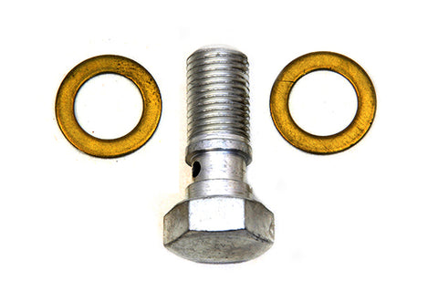 Oil Tank Vent Pipe Nipple Bolt and Washer Kit - V-Twin Mfg.