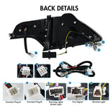 2006-2011 Civic Sedan LED Plug And Play Tail Lights