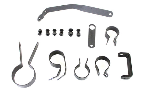 Parkerized Servi-Car Clamp Set - V-Twin Mfg.