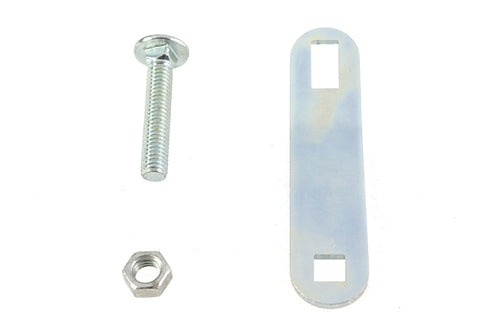 Solo Seat Front Bracket Zinc Plated - V-Twin Mfg.