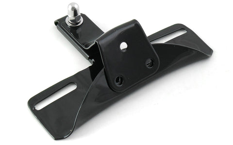 License Plate Frame Bracket Black - V-Twin Mfg.