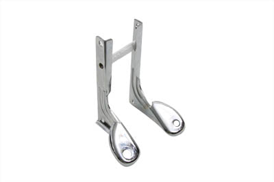 Chrome Spotlamp Bracket For Front Fork - V-Twin Mfg.