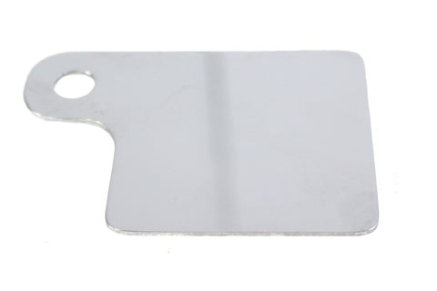 Inspection Tag Holder 1/2 inch Mount Chrome - V-Twin Mfg.
