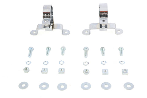 1-7/8 inch Muffler Hanger Clamp Set - V-Twin Mfg.