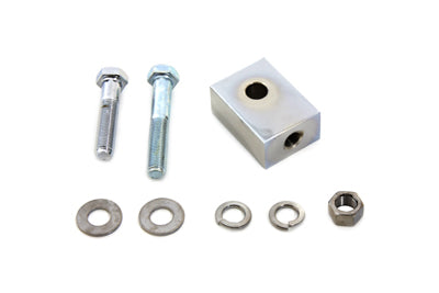 Bates Headlamp Mounting Block Chrome - V-Twin Mfg.