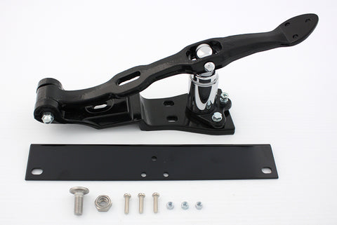 Black Seat T and Chrome Piston Kit - V-Twin Mfg.