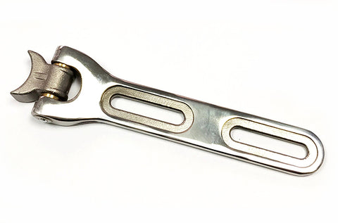 Solo Seat Nose Hinge Assembly Polished - V-Twin Mfg.