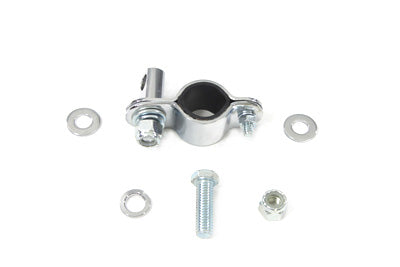 Chrome Spotlamp Clamp Set - V-Twin Mfg.