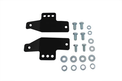 Black Seat Handrail Mount Kit - V-Twin Mfg.