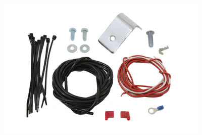Horn Bracket Kit With Wires - V-Twin Mfg.