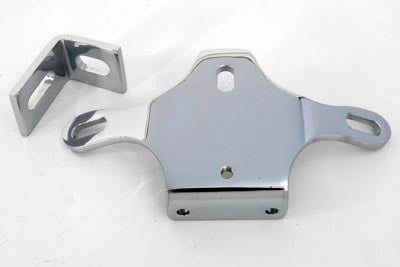 Chrome Top Motor Mount Set - V-Twin Mfg.