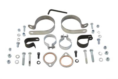 Dual Exhaust Clamp Kit - V-Twin Mfg.