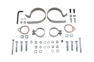 Dual Exhaust Clamp Kit - V-Twin Mfg.