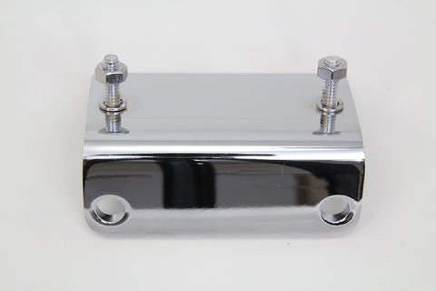 Chrome Regulator Mount Bracket - V-Twin Mfg.