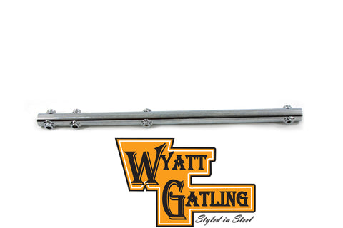 Wyatt Gatling Chrome Dual Exhaust Support - V-Twin Mfg.