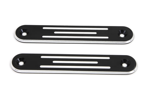 Black Spotlamp Eliminator Bracket Set - V-Twin Mfg.