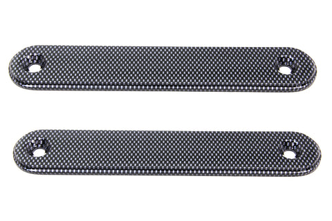 Carbon Fiber Spotlamp Eliminator Bracket Set - V-Twin Mfg.