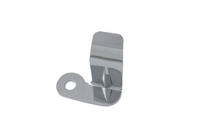 Chrome Alternator Plug Retainer Bracket - V-Twin Mfg.