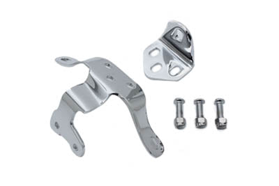 Chrome Top Engine Mount Set - V-Twin Mfg.