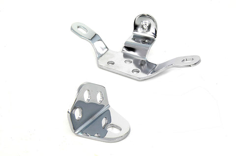 Chrome Top Engine Mount Set - V-Twin Mfg.