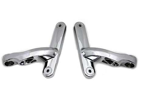 Chrome Spotlamp Bracket Set - V-Twin Mfg.