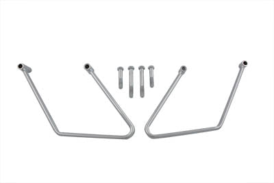 Chrome Saddlebag Support Kit - V-Twin Mfg.