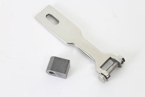 Polished Stainless Steel Solo Seat Nose Pivot Kit - V-Twin Mfg.