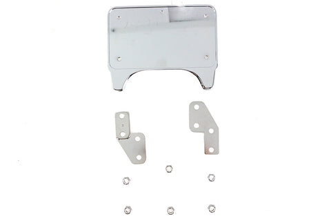 Chrome Billet License Plate Holder - V-Twin Mfg.