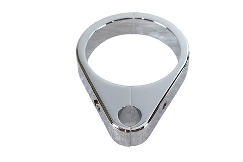 Clutch Cable Clamp Chrome - V-Twin Mfg.