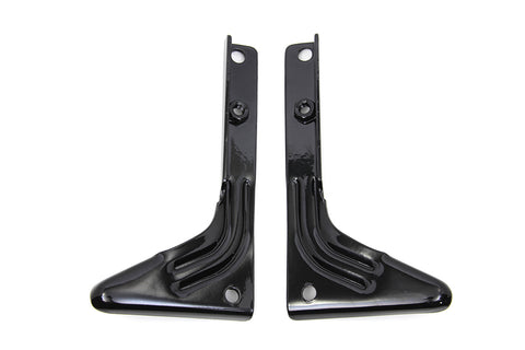 Black Spotlamp Bracket Set - V-Twin Mfg.
