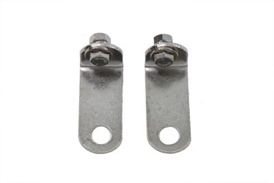 Cylinder Air Scoop Bracket Set Chrome - V-Twin Mfg.