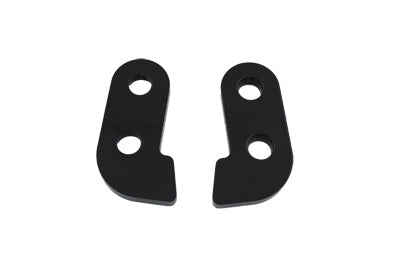 Rear Fender Mount Weld On Brackets Black - V-Twin Mfg.
