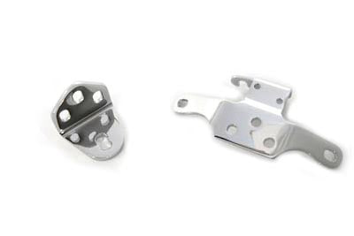 Chrome Top Motor Mount Set - V-Twin Mfg.