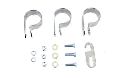 True Dual Exhaust Bracket Kit - V-Twin Mfg.