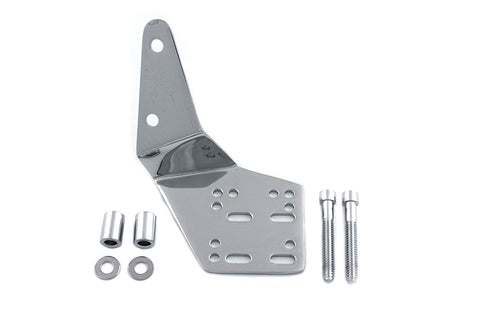 Handlebar Electronic Device Holder Chrome - V-Twin Mfg.