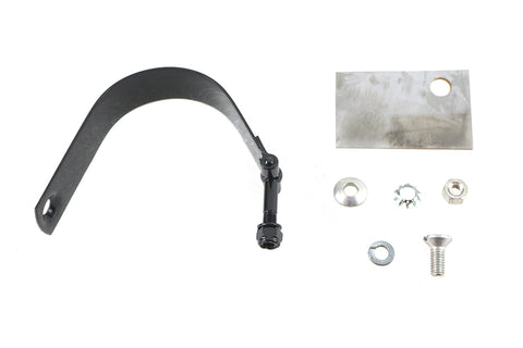 Black Generator Mount Strap - V-Twin Mfg.