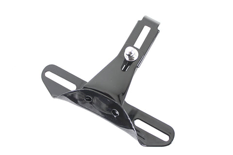 License Plate Frame Bracket Black - V-Twin Mfg.