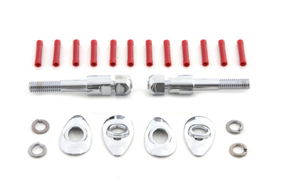 Turn Signal Relocation Kit Chrome - V-Twin Mfg.