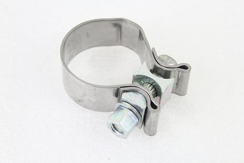 FLT Rear Exhaust Clamp Chrome - V-Twin Mfg.