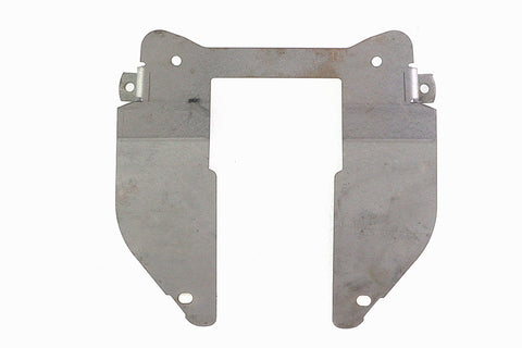 M8 Seat Mount Frame Cover Plate Black - V-Twin Mfg.
