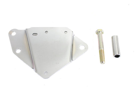 Tool Box Bracket Right Side Zinc Plated - V-Twin Mfg.